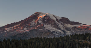 Mount Rainier at Sunset